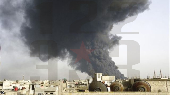 Взрыв трубопровода в Сирии