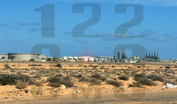 Захваченный нефтезавод в Ливии